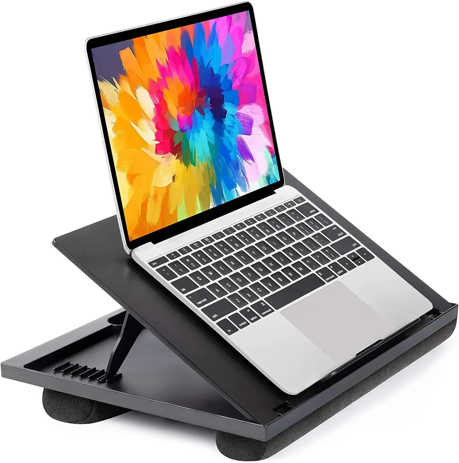 Großhandel tragbare höhen verstellbare Auto Home Laptop Stand Riser Knie Notebook Halter Laptop Kissen Tisch