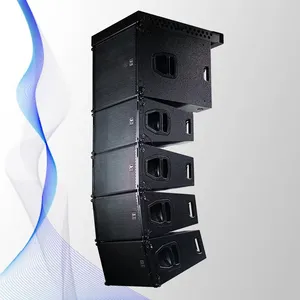 compact enclosure pro audio sound PA system live concert program events double q1 10 inch line array Speaker box