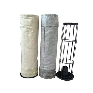 Suppliers Polyester Dust Collector and Electricity Anti-static Industrial Filter Bag Chinese Pocket Filter Non-wowen Bag Roll PE