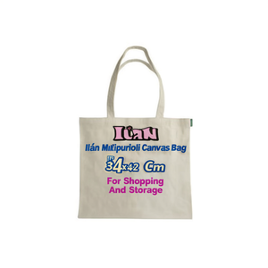 Borsa in tela multiuso Iln 34x42 cm per lo shopping e lo stoccaggio - Product Image 2