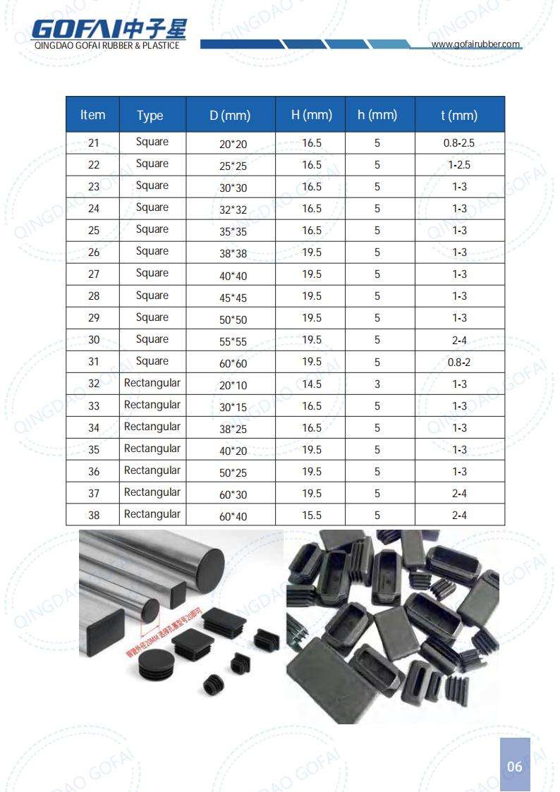 Tappi Decorativi Verdi Per Tubi Quadrati 100x100 Mm - Plastica PE, UV Resistente - Foto 10