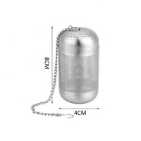 Infuseur à thé en acier inoxydable, boule à épices, filtre à thé, filtre à café en maille fine, accessoires de cuisine
