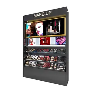 Manufacturer Clear Plastic Beauty Cosmetic Display Acrylic Clear Cosmetic Display