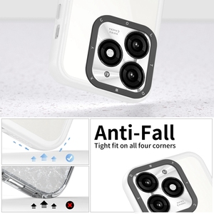 2024 New Chống sốc Matte mờ TPU PC trường hợp điện thoại với máy ảnh trường hợp bảo vệ cho Itel A70 S23 cộng với camon30 - Product Image 4