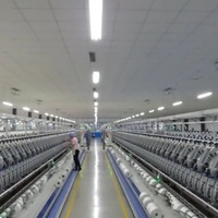 Fil de bambou et de tencel mélangé, fabricant, Ne 32/1, luxueux et doux pour le tricot de chemises, de manteaux, de textiles de maison, vente en gros