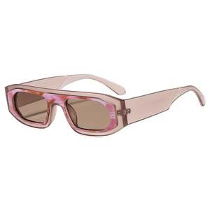 Gafas de Sol Personalizadas con Logotipo, Diseño Vintage 2025, Doble Color, Polígono, UV400, Montura Pequeña, Rectangulares, para Mujer - Product Image 6