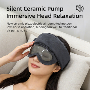 Masseur de tête et d'oreilles 2 en 1, chaleur électrique, pression d'air, casque de massage du cuir chevelu à <span class=keywords><strong>domicile</strong></span> - Product Image 4