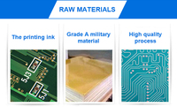 OSP 1060 IMS AL PCB CHENGYUE Guangdong 1 oz 2 mm Papan Sirkuit Cetak Substrat Logam Berinsulasi untuk Mouse Nirkabel CY-PCB-81