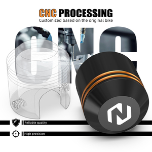 NICECNC สายคลัตช์เบรคฝาครอบเฟอร์รูลสำหรับฮาร์เลย์ โร้ด คิง FLHR สเปเชียล FLHRXS <span class=keywords><strong>2018</strong></span> 2019 2020 - Product Image 2