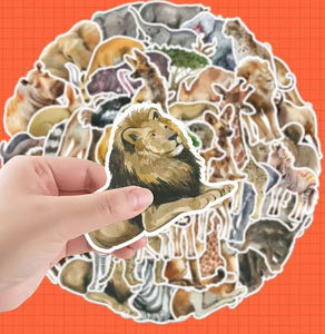 वाटरकलर अफ्रीका मोबाइल फोन, कंप्यूटर, रेफ्रिजरेटर, सजावटी स्टिकर, सामान स्टिकर, सामान स्टिकर, सामान स्टिकर, सामान स्टिकर - Product Image 4