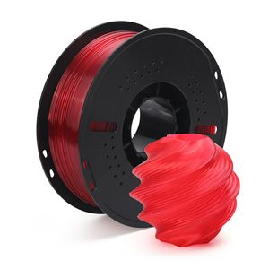 Filament d'imprimante 3D transparent en PETG 1,75 mm, bobine de 1 kg, haute résistance, faible déformation, compatible avec les imprimantes 3D FDM - Product Image 2