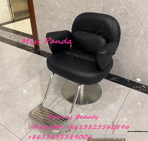 Yicheng Beauty New Products Hair Salon Special <strong>Electric</strong> Lift Barbershop Hair Dyeing Perm Cutting Seat <strong>Stool</strong> Modern Design - Product Image 3