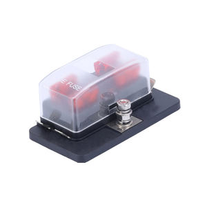 Minibloque de caja a prueba de polvo para coche, soporte de fusibles de audio para coche, bajo voltaje, 12V, 24V - Product Image 2