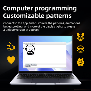 Thông minh cảm ứng lập trình biểu tượng cảm xúc đèn hậu IP65 phanh cảm biến xe đạp đuôi ánh sáng - Product Image 2