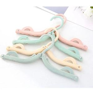 Folding Clothes Hanger Multi Functional Portable Travel Home Use Non Slip Magic Hanger Irregular Shape Hook Type - Product Image 3