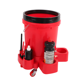 Cubo de lavado de coches móvil multifuncional al por mayor de plástico con herramienta extraíble <span class=keywords><strong>Dolly</strong></span> y herramientas de limpieza de coches lavables - Product Image 5