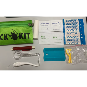 10-in-1 Pet <span class=keywords><strong>Tick</strong></span> Removal Kit với túi lưu trữ, bọ chét Lược Magnifying nhíp <span class=keywords><strong>Tick</strong></span> Remover Công cụ - Product Image 5