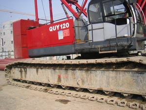 Chất Lượng Cao Quy120 Mới 120 Tấn Cần Cẩu Bánh Xích Với 73M Max. Lifting Chiều Cao Hot Bán Trong Algeria Và Tanzania - Product Image 4