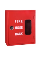 Armoires d'incendie à double porte armoire d'extincteur armoire à enrouleur de tuyau d'incendie rouge
