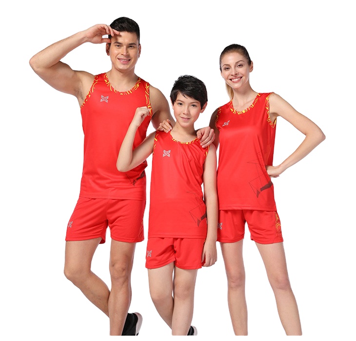 Sunny Baby Track And Field Speed Suit Adult Children Men And Women Running Sports Family Suit