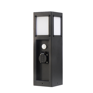 GEEYA <span class=keywords><strong>Prise</strong></span> électrique extérieure étanche avec éclairage intégré et contrôle par application Tuya, pilier de <span class=keywords><strong>prise</strong></span> intelligente pour le sol du jardin - Product Image 6