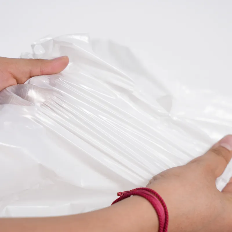 Ticari için markalı özelleştirilmiş plastik torba ambalaj alışveriş poli çanta kullanarak kolay