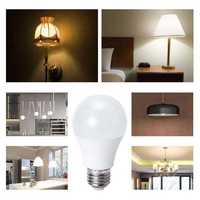 Échantillon gratuit d'ampoule LED de 3W à 12W, lampe à économie d'énergie, ampoule LED B22 E27 avec corps en plastique, ampoules LED 12V