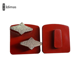 Redi Lock Diamonds Outils de meulage du béton Outil de polissage du béton <span class=keywords><strong>super</strong></span> agressif Segments de cercueil de meulage au diamant - Product Image 4