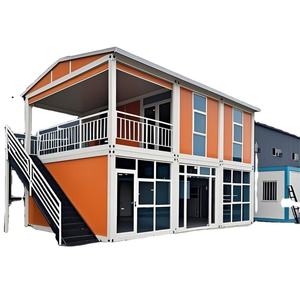 บ้านสำเร็จรูปแบบโมดูลาร์ <span class=keywords><strong>2</strong></span> <span class=keywords><strong>ชั้น</strong></span> ขยายได้ ระบายอากาศได้ดี ทำจากแผ่นแซนวิชเคลื่อนย้ายได้ ใช้เป็นอพาร์ทเมนต์ สำนักงาน หรือบ้านพักอาศัย พื้นที่กว้างขวาง ถอดประกอบได้ - Product Image 1