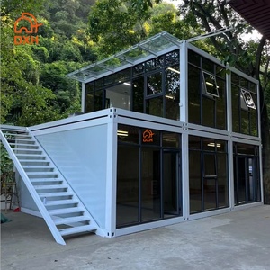 Maison préfabriquée modulaire en conteneur pour usine, café, boutique, hall d'exposition, centre commercial, <span class=keywords><strong>galerie</strong></span>, stand, hôtel <span class=keywords><strong>de</strong></span> vacances, dortoir, camp - Product Image 3