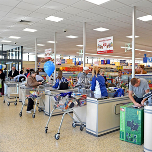 Bancone Cassa per Supermercato e Minimarket, Banco Checkout in Vendita - Product Image 5