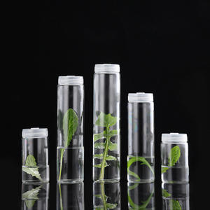 캔디 젤리 조직 배양 테스트 소원 드리프트 시약 보관을위한 47mm 제어 투명 두꺼운 유리 병 - Product Image 4