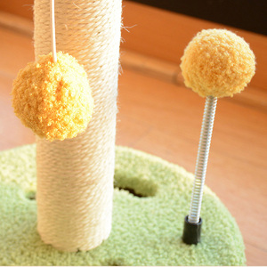 Étagère pour chat avec nid intégré, colonne à gratter <span class=keywords><strong>en</strong></span> sisal et jouet pour chat - Offre spéciale - Product Image 2