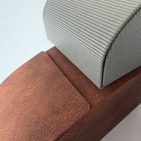 Nouvel Arrivage SG311 Étui à Lunettes Fait Main en PU Couleur Personnalisée pour Présentation de Lunettes Fabricant