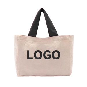 Custom Natural Cotton Big Capacity Cotton Canvas Shopping <b>Tote</b> Bag - Product Image 1