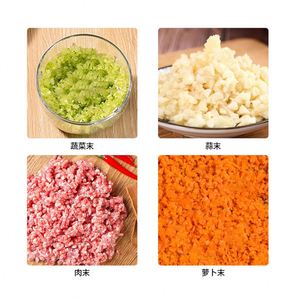 High Quality Silver Stainless Steel 7L Capacity Commercial Electric Food Processor 750W Motor Home Use <b>Vegetable</b> Fruit - Product Image 3