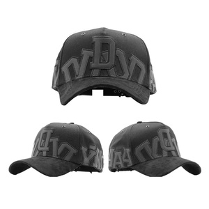 Nouvelle Casquette Sportive Originale de Qualité 31 Gorras à Calotte Courbe, Visière en Denim Noir, 5 Panneaux, Style A-Frame, Casquettes Dandy Originales - Product Image 1