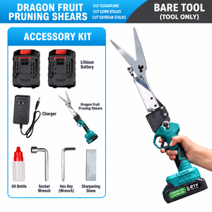 Sécateur Électrique Sans Fil à Lames en Acier Allié et Manche en Plastique pour Arbres Fruitiers et Jardinage du Fruit du Dragon - Product Image 2