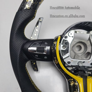 Volante Deportivo de Fibra de Carbono Forjado para BMW Serie 3, Serie 5, F10, F20, F30, F90, F01, F02 - Product Image 3