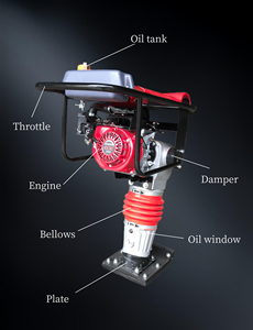 Vibrateur à percussion manuel de haute qualité, compacteur de sol électrique, compacteur à saut, compacteur <span class=keywords><strong>HCD</strong></span> 90 - Product Image 2