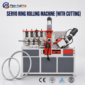 CNC Servo Ring Rolling Bending <b>Machine</b> Stainless Steel Aluminum Round Square Rectangular Tube <b>Pipe</b> Cutting Forming - Product Image 1