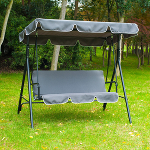 Modern Garden Hanging Outdoor Adult 3 Seats Chair Canopy <b>Swing</b> - Product Image 3