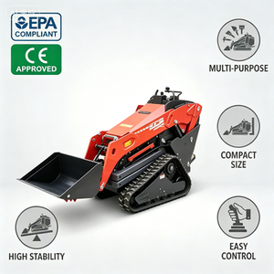 Minicargadora de Alta Tracción para Trabajos Pesados, con Motor de Gran Potencia, para Mantenimiento de Paisajes y Municipales - Product Image 1