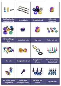 Factory Direct Sales of Titanium Alloy Bolts M3-M10 <strong>Socket</strong> Head Cap <strong>Screws</strong>, Suitable for Road Bike Seats and Modifications - Product Image 3