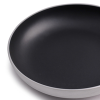 Ensemble de poêles en acier inoxydable de qualité supérieure (3 pièces) - Durable et facile à nettoyer, un incontournable de la cuisine