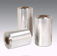 Film rétractable POF en polyoléfine en stock, bonne rétractabilité, résistant à l'humidité, pour l'emballage de produits électroniques