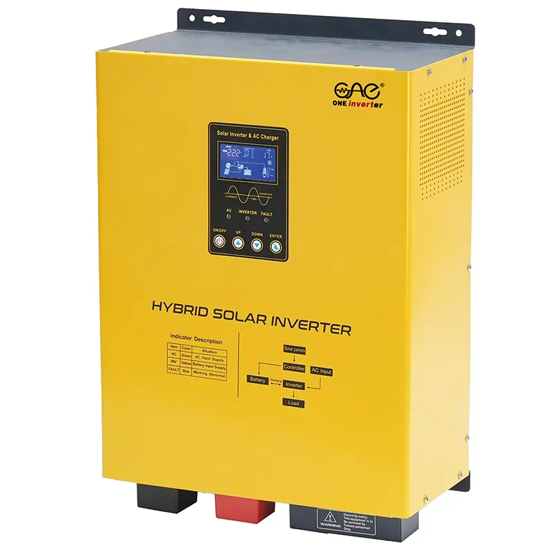 off grid solar inverter 3kw 5kw 5000w 24V 48V hybrid pure sine wave inverter voltronic