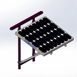 Jerman Populer Grid Tie 600W 800W sistem surya Micro Inverter MPPT Panel surya balkon tanaman daya sistem fotovoltaik