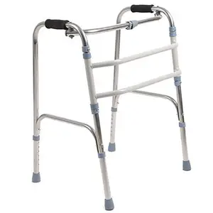 High Quality Folding Portable medical mobility frame walker walking aids the elderly crutch buoyancy aids walking