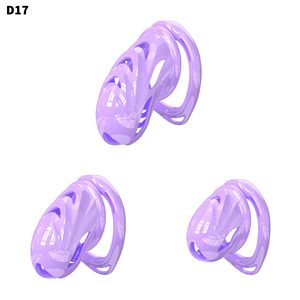 Jaula de Castidad Masculina - Jaula Ligera Negra para Pene, Dispositivo de Castidad para Hombres, Control de Erección Perfecto y Juego de Bondage - Product Image 6